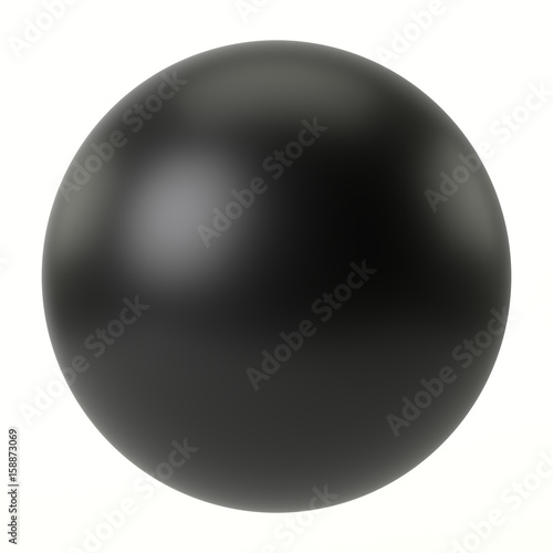 Black sphere photo