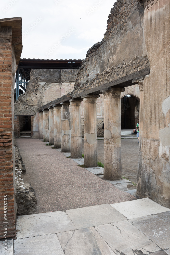 Obraz premium Pompeii ruins, Italy