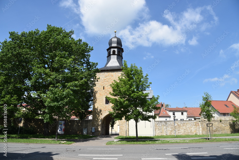 Erfurter Tor und Stadtmauer in Sömmerda Erfurter Tor und Stadtmauer in Sömmerda