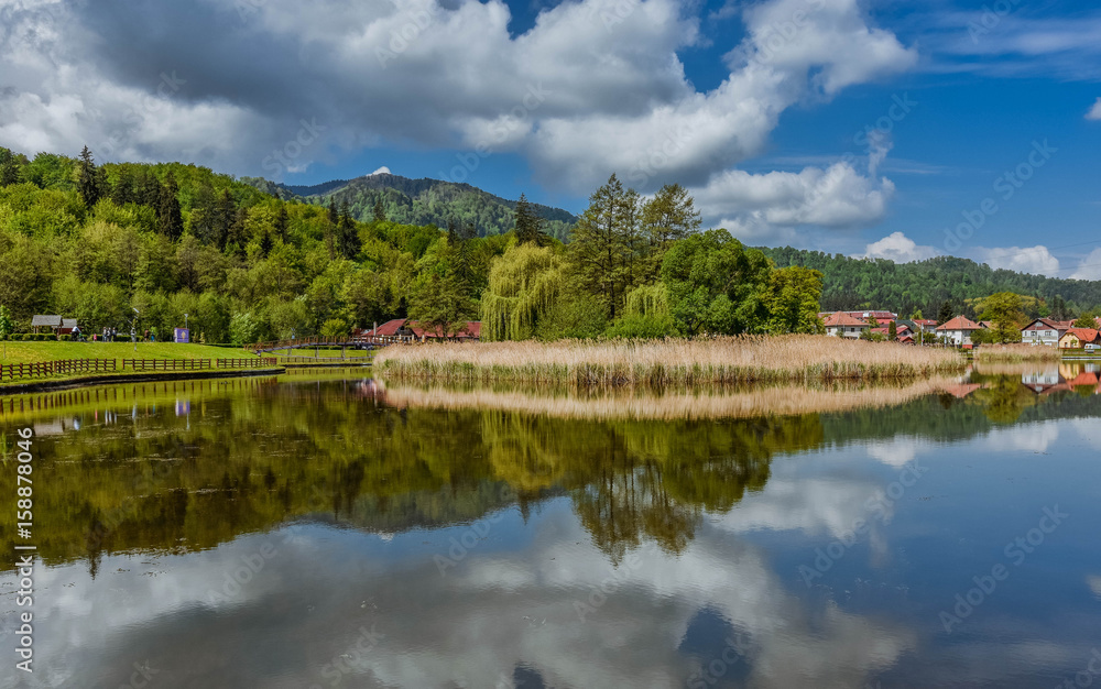 Spring on the lake