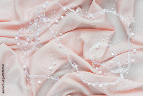 Pink wedding background