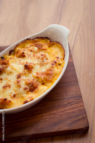 chicken with cheese.