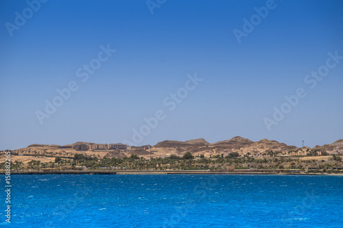 Coastline of Hurghada, Egypt