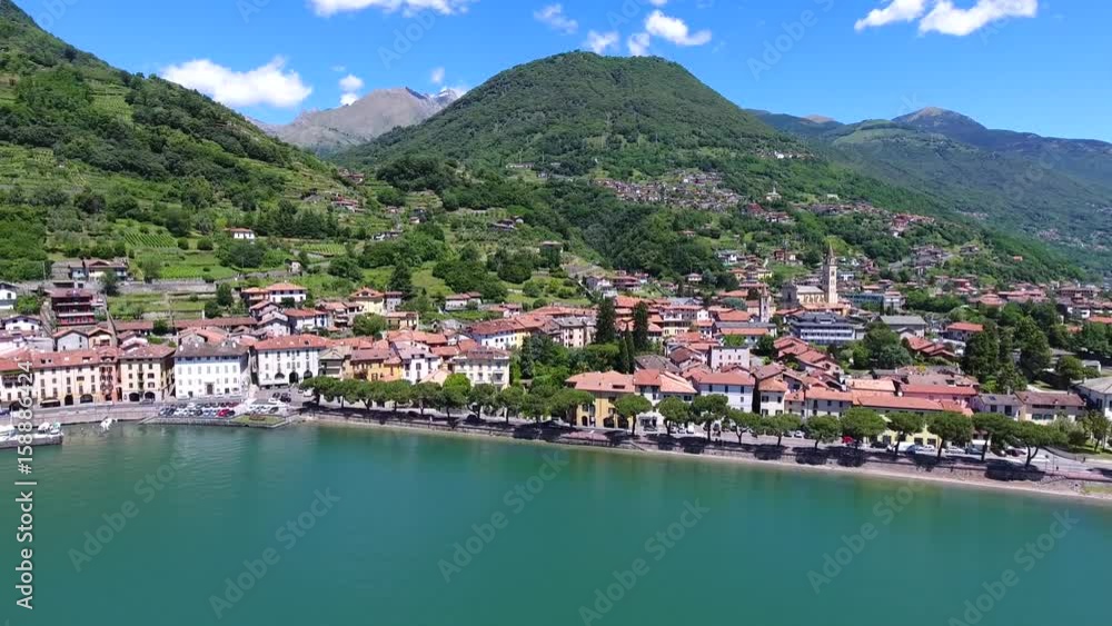Village of Domaso on Como lake Village of Domaso on Como lake
