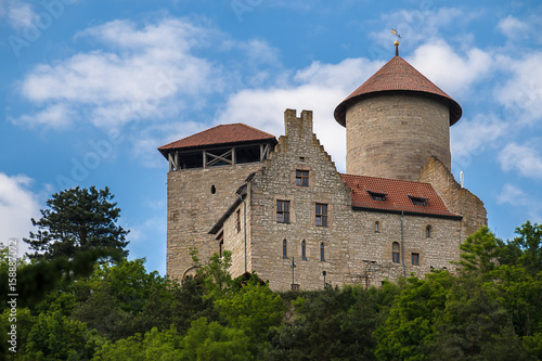 Obraz na płótnie Burg Normannstein w salonie