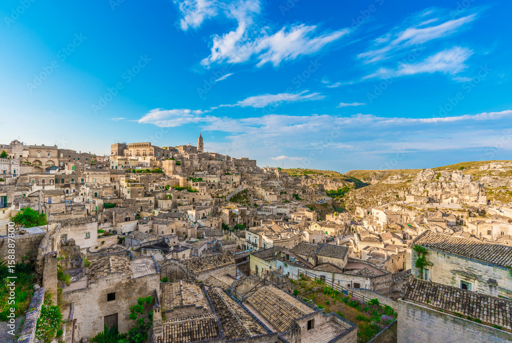 Matera (Basilicata) - The wonderful stone city of southern Italy, a tourist attraction for the famous Matera (Basilicata) - The wonderful stone city of southern Italy, a tourist attraction for the famous