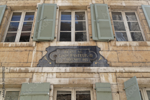 Canvastavla Maison natale de Louis Pasteur à Dole