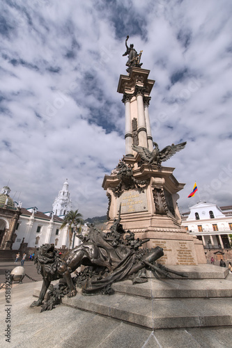 Plaza Grande in Quito  Ecuador