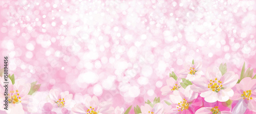 Vector  floral background.