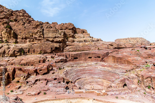 Wallpaper Mural The theatre, in the ancient Petra, Jordan Torontodigital.ca