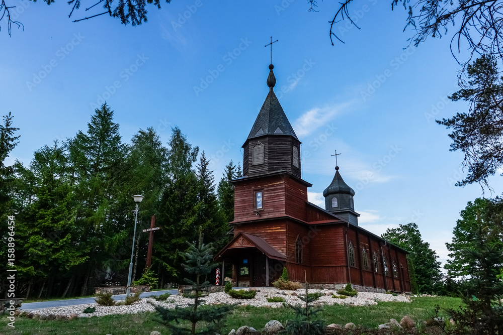 Church in Giby near Sejny, Podlasie, Poland