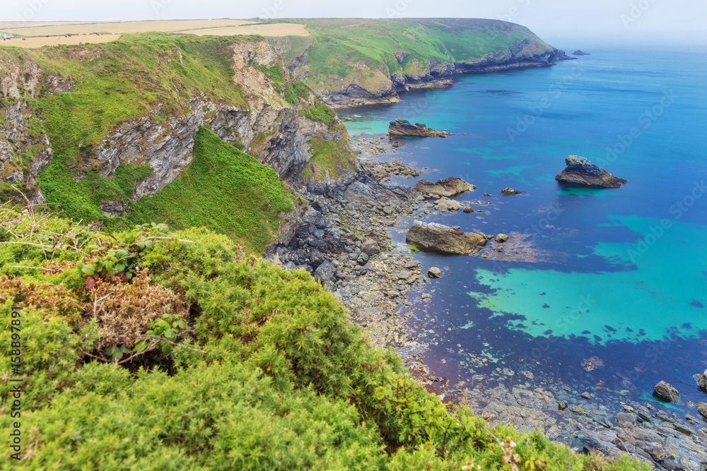 Heritage Coast Atlantic ocean, Cornwall England UK