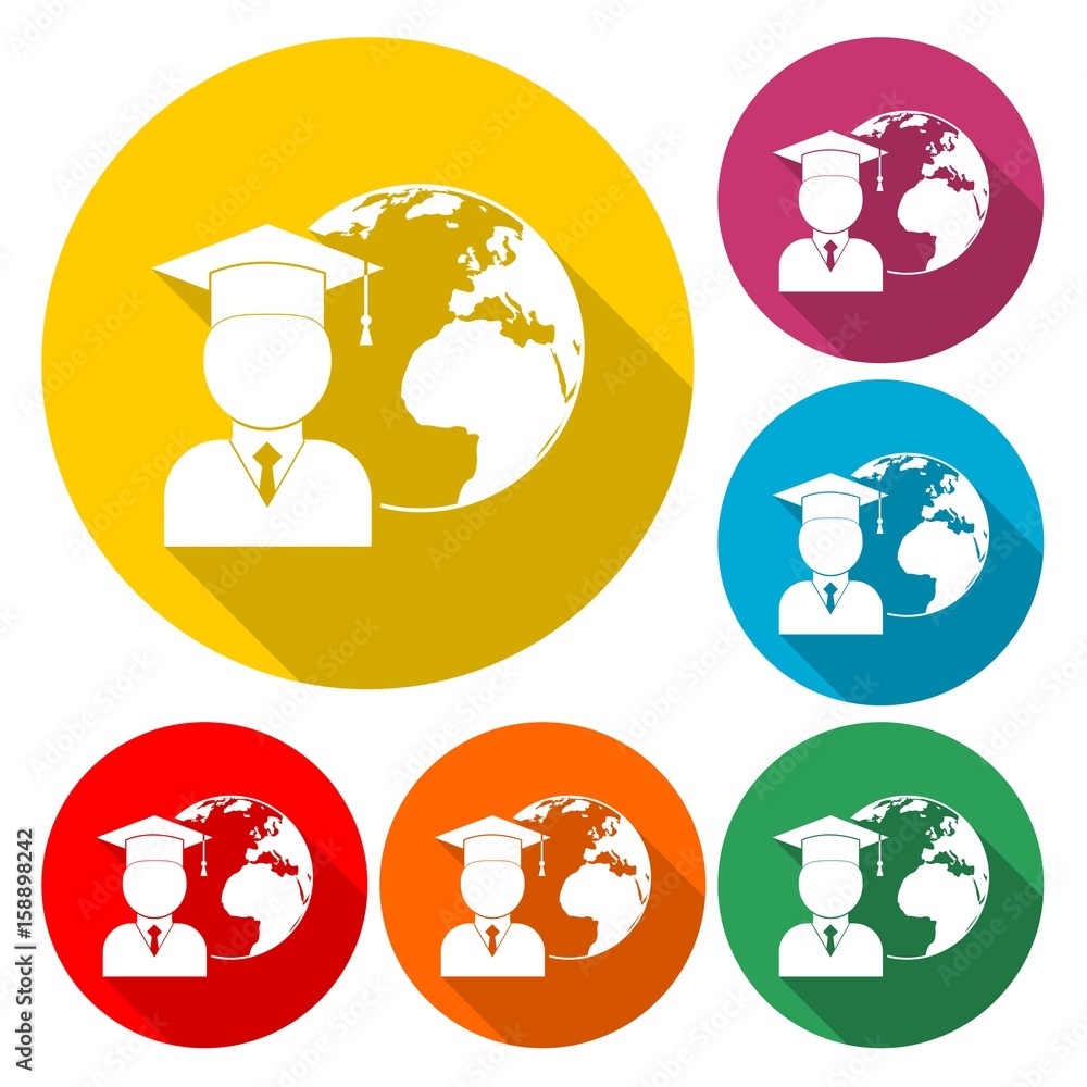 Global Graduation - Illustration Global Graduation - Illustration