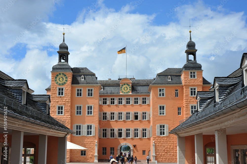 Schloss in Schwetzingen, Baden Württemberg, Deutschland Schloss in Schwetzingen, Baden Württemberg, Deutschland