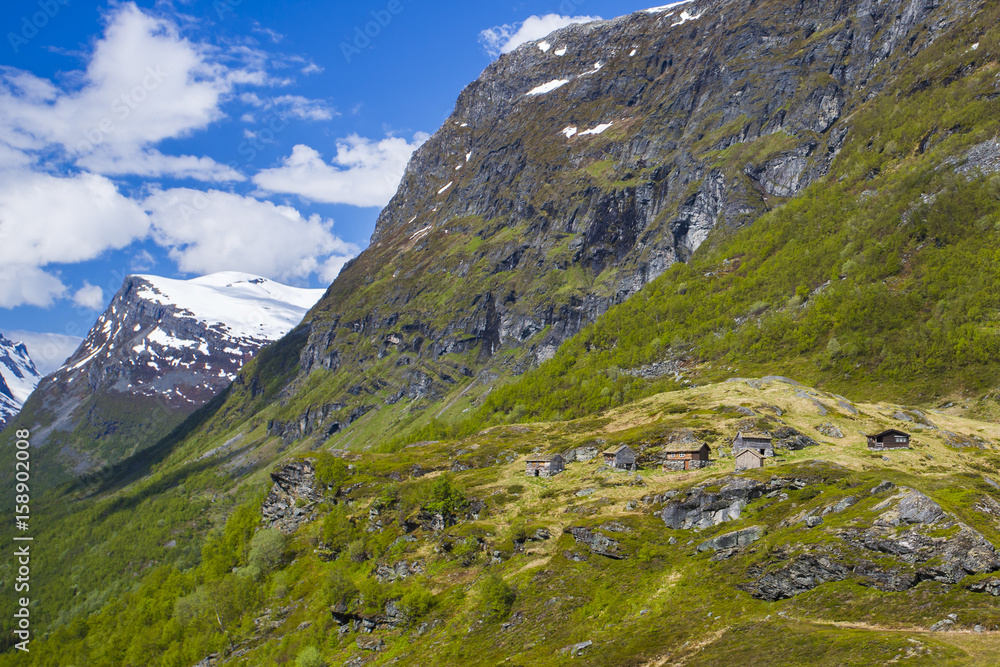Dalsnibba peak. Geiranger, Norway.