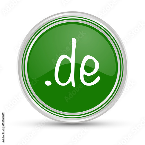 Grüner Button - de-Webadresse