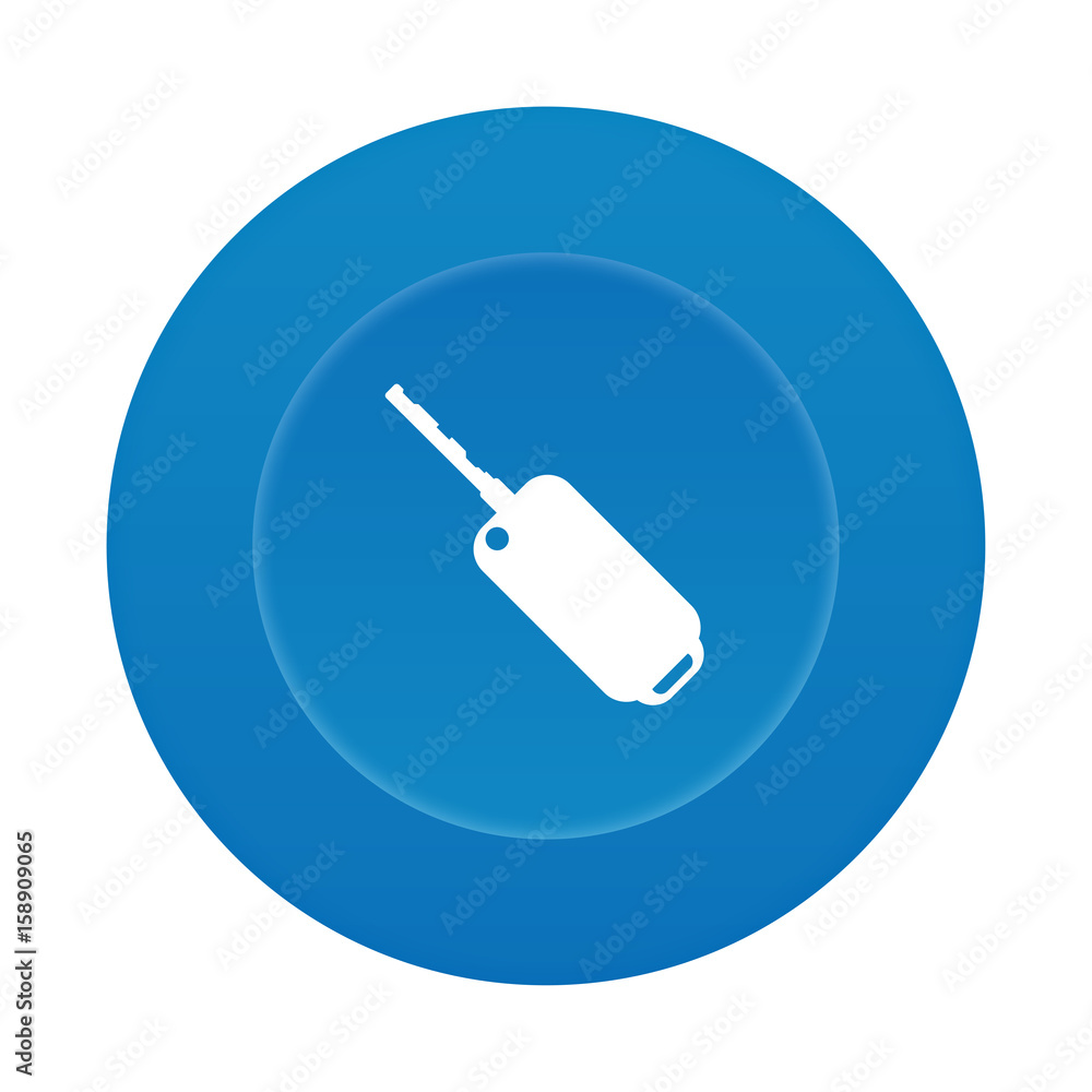 Runder 3D Button - Schlüssel - Wagenschlüssel Runder 3D Button - Schlüssel - Wagenschlüssel