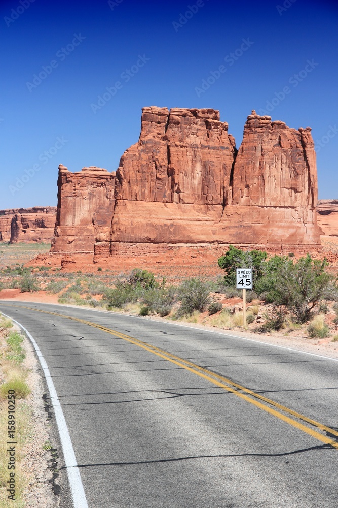 Arches Scenic Drive, USA