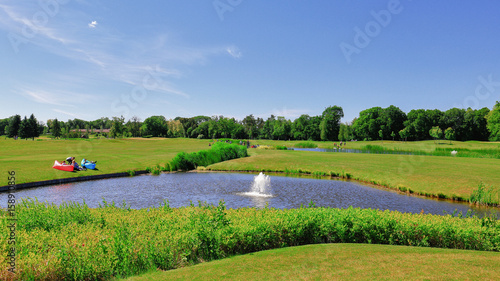 Valokuva Park and golf course