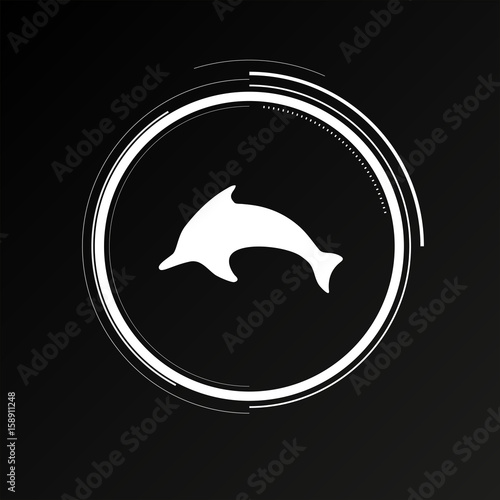Future Button - Delfin