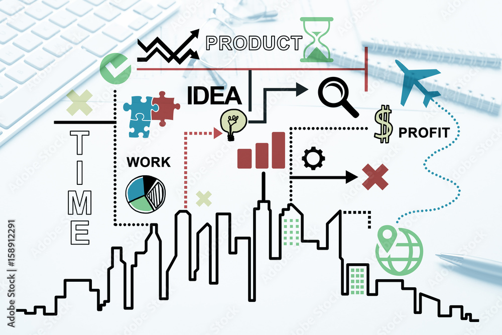 Obraz premium Make your sales grow