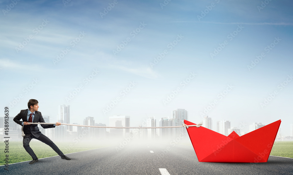 Obraz premium Water transporation concept