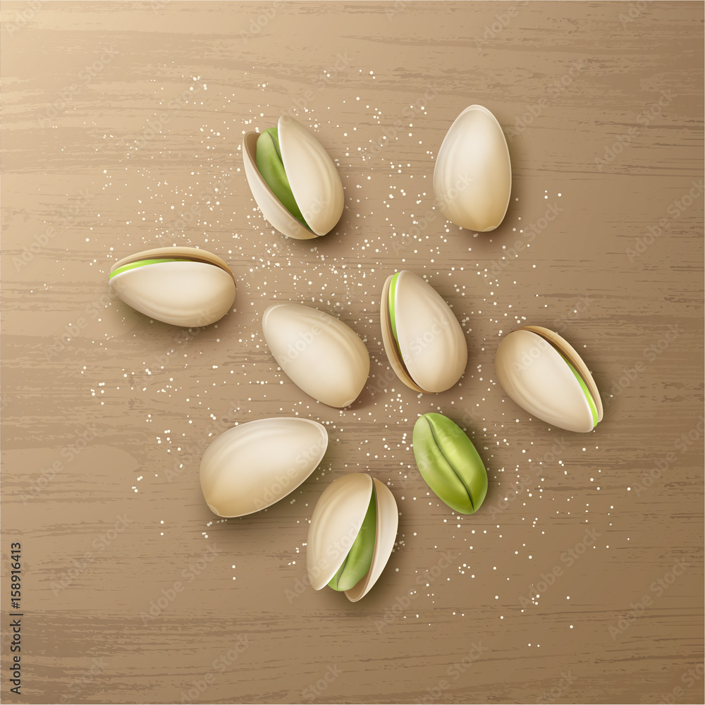 Handful of pistachio nuts Handful of pistachio nuts