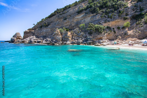 Cala Mariolu beach on the Sardinia island  Italy