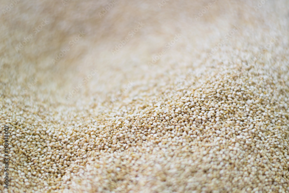 Quinoa seeds in a market. Chenopodium quinoa. Quinoa seeds in a market. Chenopodium quinoa.