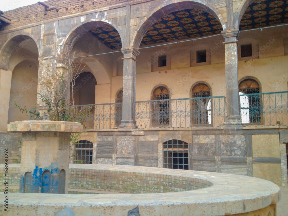 Erbil citadel interior structure
