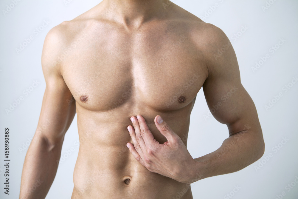 Abdominal pain in a man