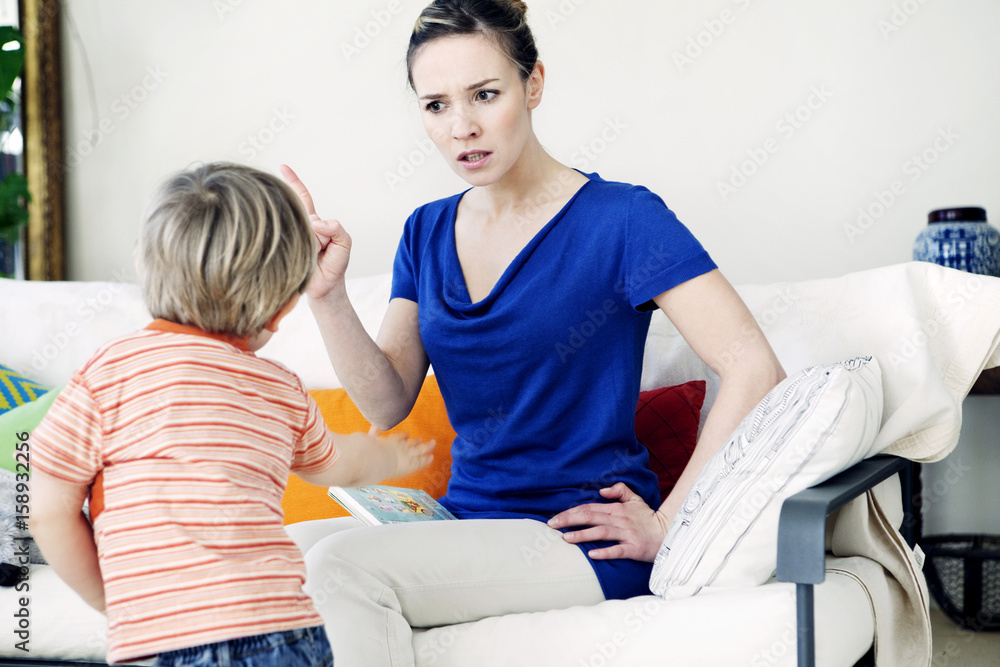 Fototapeta premium Conflict child