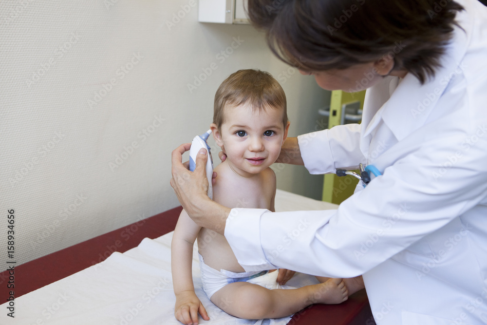 15-month-old child in consultation 15-month-old child in consultation