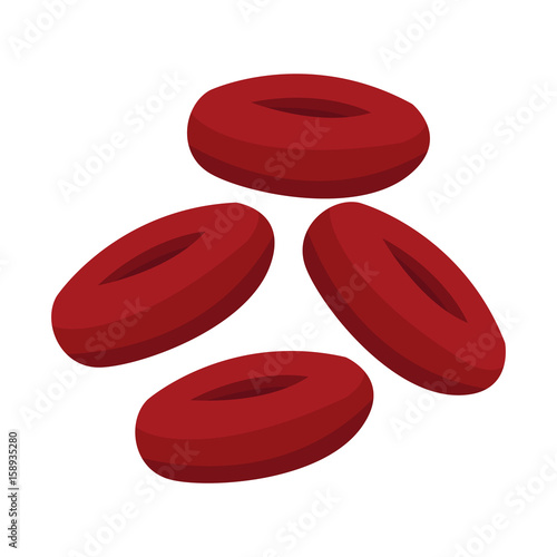 blood cells medicine biology medical human vector illustration