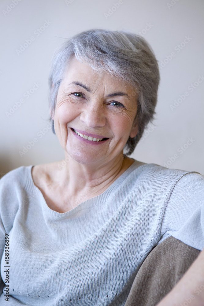 Elderly person indoors Elderly person indoors