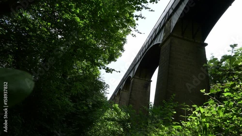 Pontcysyllte Aqueduct wrapped in a sound of bird call and stream of water