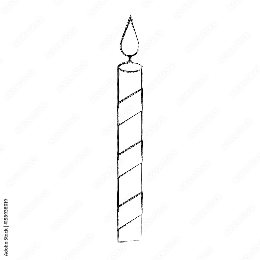 christmas candle isolated icon vector illustration design christmas candle isolated icon vector illustration design