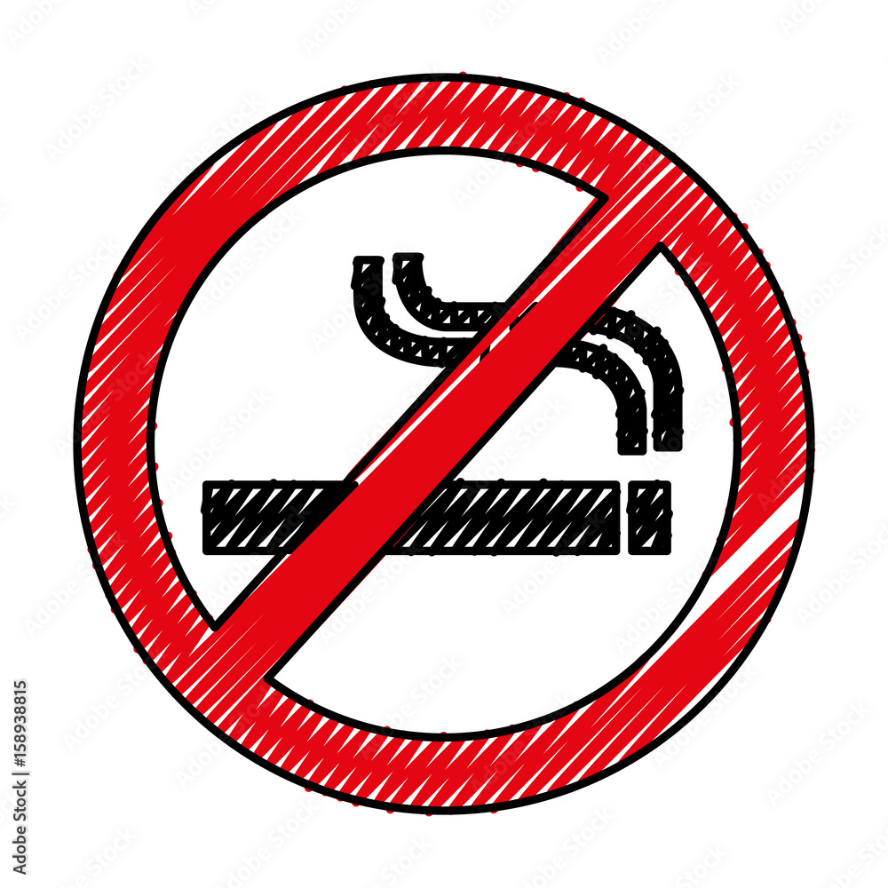 denied cigarette signal isolated icon vector ilustration denied cigarette signal isolated icon vector ilustration
