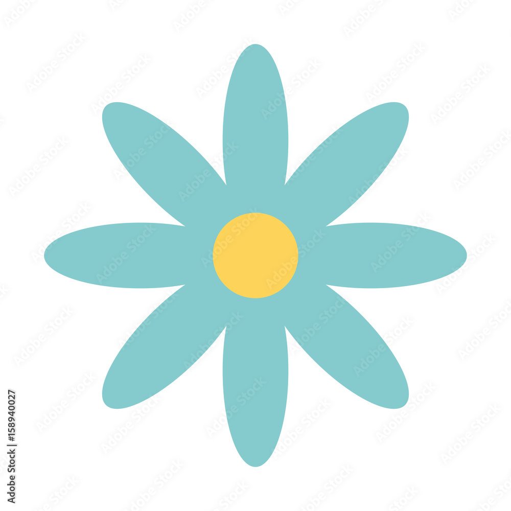 cute flower isolated icon vector illustration design cute flower isolated icon vector illustration design