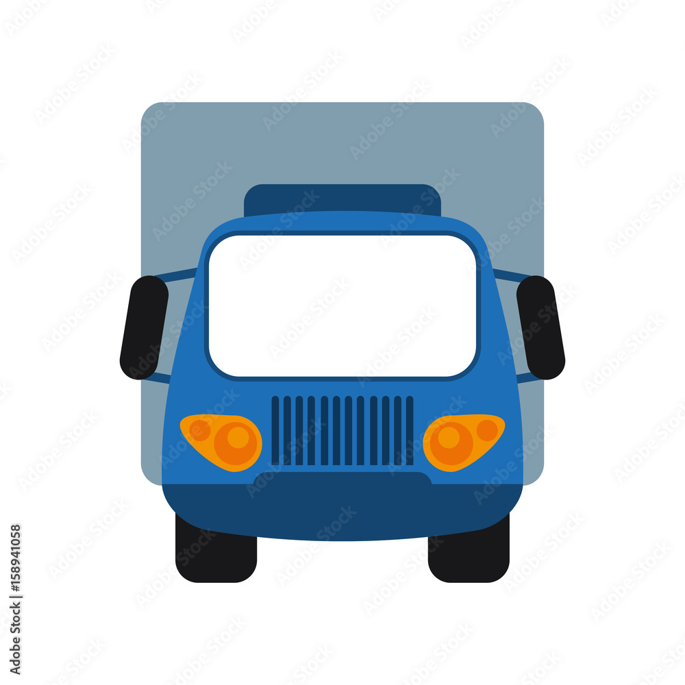 truck flat illustration icon vector design graphic truck flat illustration icon vector design graphic