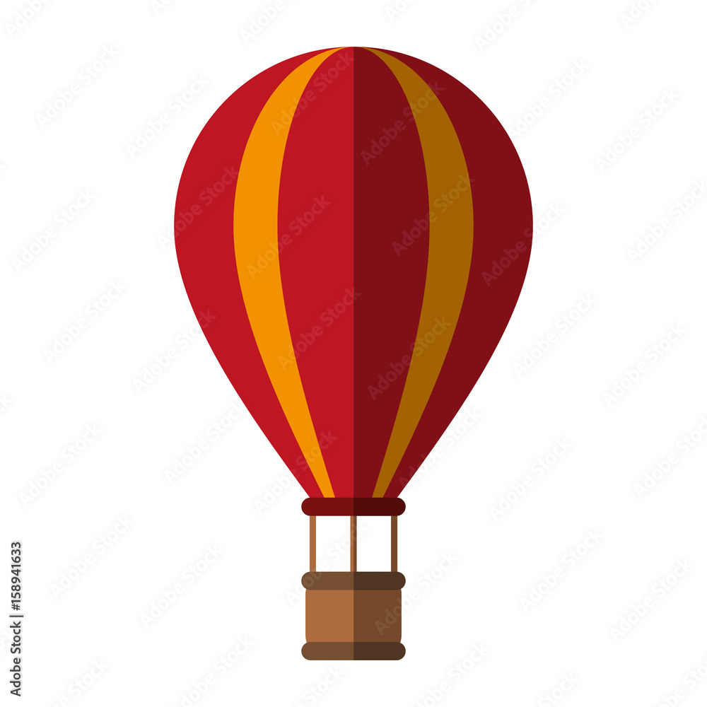 Fototapeta premium ballon flat illustration icon vector design graphic shadow