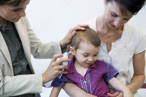 15-month-old child in consultation