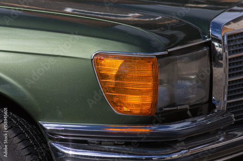 Obraz na plátne details old daimler car