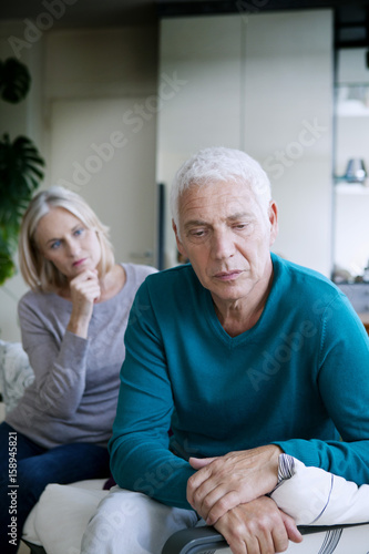 Conflict in an elderly couple