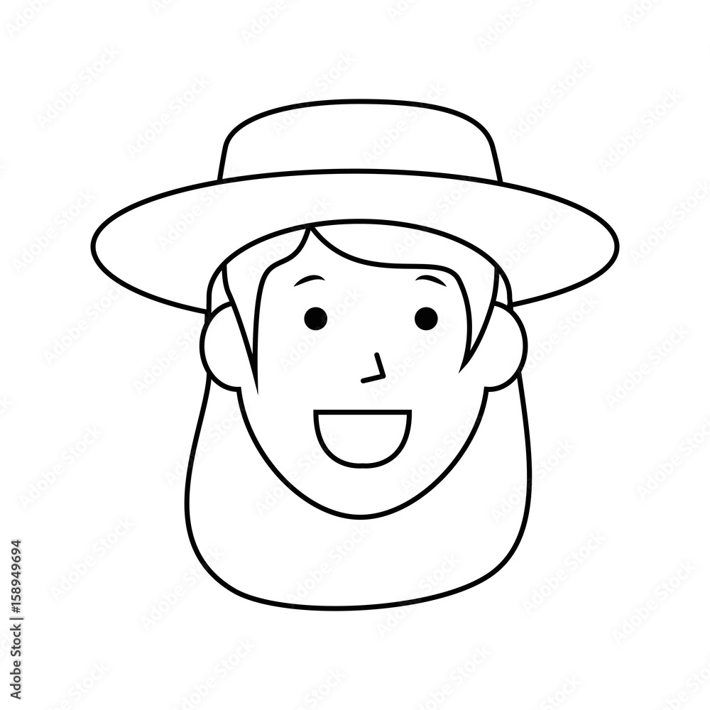 cartoon gardener woman icon over white background vector illustration cartoon gardener woman icon over white background vector illustration