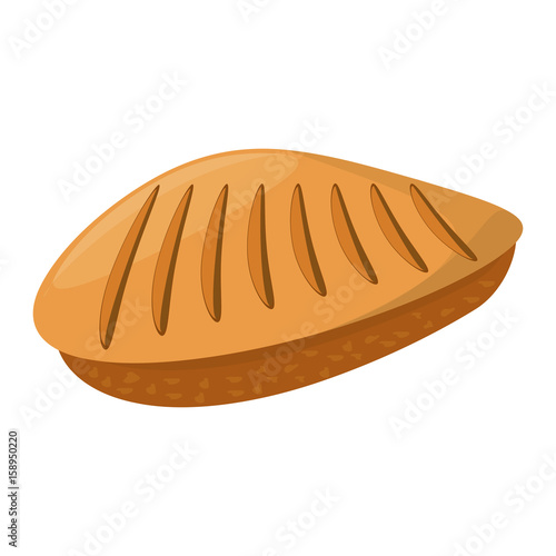 dinner roll loaf vector illustration graphic design icon