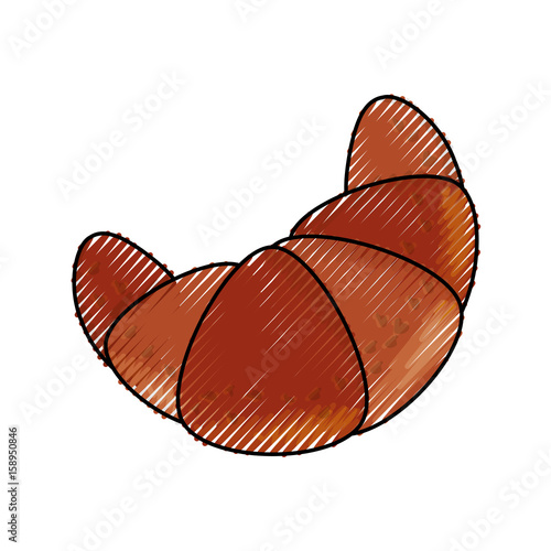 dinner roll loaf vector illustration graphic design icon © djvstock