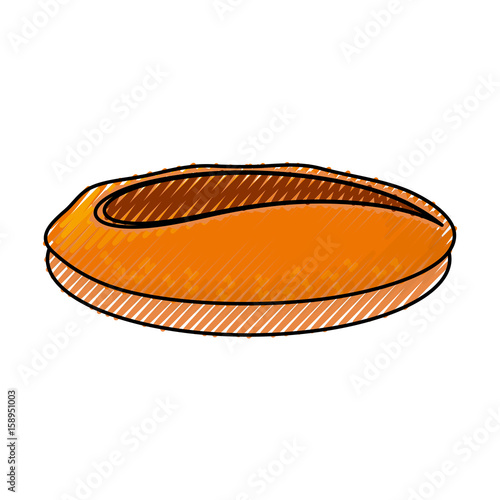 dinner roll loaf vector illustration graphic design icon