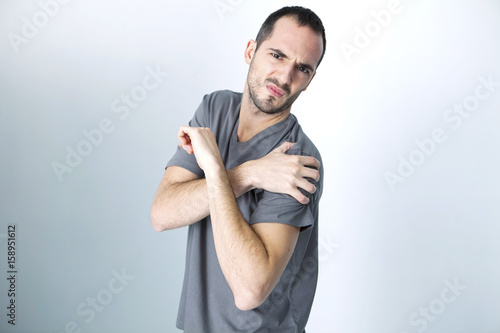 Shoulder pain in a man