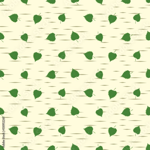 Seamless background with leaves.
